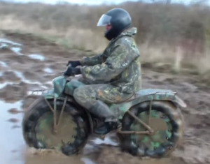 Russian monster bike